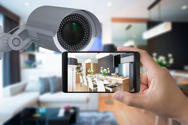 Monitoramento e gravação e imagens